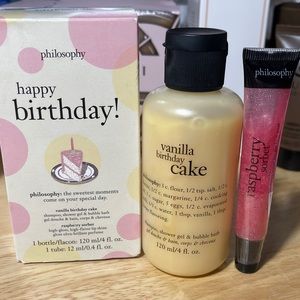 Philosophy HAPPY BIRTHDAY SET Vanilla Birthday Cak